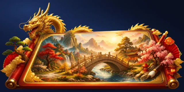 江山美景画